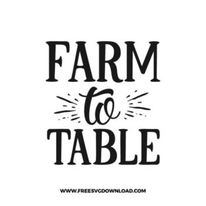 Farm To Table 2 SVG & PNG, funny kitchen svg, pot holder svg, chef svg, baking svg, cooking svg, kitchen sign svg, farmhouse svg, kitchen towel svg, home svg, pantry svg, potholder svg, farm svg, layered SVG Free Download,  SVG for Cricut Design Silhouette, svg files for cricut, svg files for cricut, separated svg, trending svg
