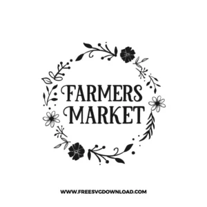 Farmers Market Free SVG File