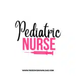 Pediatric Nurse 2 Free SVG & PNG, SVG Free Download, SVG for Cricut, nurse svg, nursing svg, nurse life svg, stethoscope svg, doctor svg, nurse png, medical svg, heartbeat svg, nurse quotes svg, cna svg