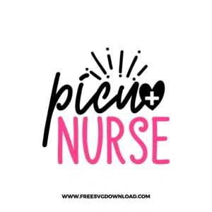 Picu Nurse Cricut Free SVG File