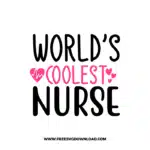 World’s Coolest Nurse Free SVG & PNG, SVG Free Download, SVG for Cricut, nurse svg, nursing svg, nurse life svg, stethoscope svg, doctor svg, nurse png, medical svg, heartbeat svg, nurse quotes svg, cna svg