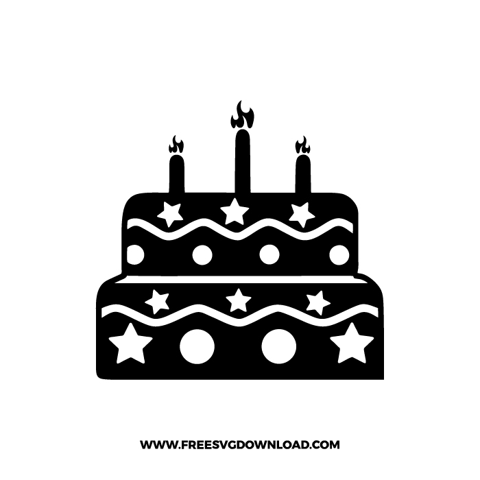Birthday Cake Free SVG & PNG, SVG Free Download, cake topper svg, its my birthday svg, birthday party svg, happy birthday svg, birthday svg, birthday cake svg, candle svg, birthday girl svg