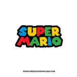 Super Mario Logo SVG & PNG, SVG Free Download,  SVG for Silhouette, svg files for cricut, separated svg, mario svg, luigi svg, mario svg layered, mario star svg, princess peach svg, mushroom svg, mario brothers svg, yoshi svg, toad svg, bowser svg, koopa svg, goombario svg, king boo svg