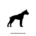 Boxer Silhouette free SVG & PNG, SVG Free Download,  SVG for Cricut Design Silhouette, boxer svg, silhouette dog svg, dog svg, free svg files for cricut, free svg images, free svg for cricut, free svg images for cricut, svg cut file animal svg