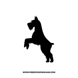 Terrier Silhouette Free SVG File