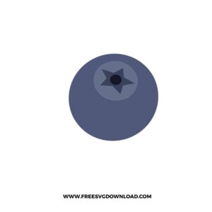 Blueberry SVG & PNG, SVG Free Download,  SVG for Silhouette, svg files for cricut, separated svg, fruit svg, summer svg, lemon svg, strawberry svg, pineapple svg, watermelon svg, Blueberry outline svg