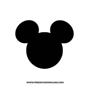 Mickey Head SVG cut file