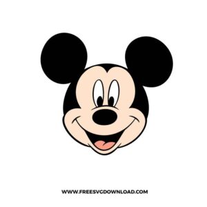 Mickey Mouse Head SVG cut file