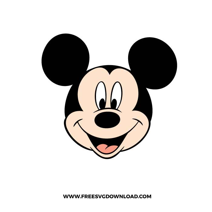 Mickey Mouse Head SVG & PNG, SVG Free Download,  svg files for cricut, separated svg, trending svg, mickey svg, minnie mouse svg, mickey mouse cricut, mickey head svg, mickey birthday svg