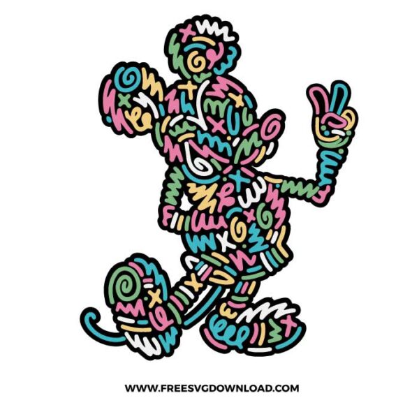 Mickey Mouse Cricut Free SVG Files | Free SVG Download