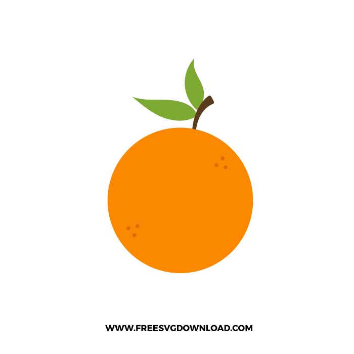 Orange SVG & PNG, SVG Free Download,  SVG for Silhouette, svg files for cricut, separated svg, fruit svg, summer svg, lemon svg, strawberry svg, pineapple svg, watermelon svg, Orange outline svg
