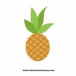 Pineapple SVG & PNG, SVG Free Download,  SVG for Silhouette, svg files for cricut, separated svg, fruit svg, summer svg, lemon svg, strawberry svg, pineapple svg, watermelon svg, Pineapple outline svg