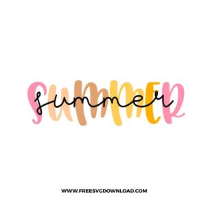 Summer SVG Cut File