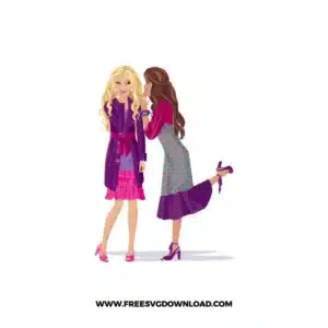 Barbie Fashionistas Free SVG File