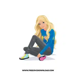 Barbie Outfits Free SVG File
