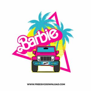 Barbie Jeep SVG & PNG, SVG Free Download, svg files for cricut, Barbie SVG, Barbie Logo SVG Bundle, Malibu Barbie svg, birthday barbie svg, black barbie svg, ken svg, barbie silhouette svg, barbie logo outline svg, barbie los angels svg, barbie head svg