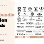 Make each design your own by effortlessly customizing the Fashion Brands SVG Bundle to suit your unique vision.