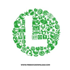 Luigi Logo Free SVG File