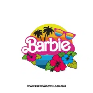 Barbie Ken Island Vibes Free SVG File