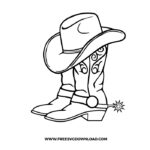 Cowboy Boots and Hats SVG & PNG, SVG Free Download, svg files for cricut, cowboy free svg, cowgirl svg, western svg, rodeo svg, country svg, cowboy boots svg, southern svg, farm life svg, country life svg, country house svg, farmhouse svg, howdy svg, texas svg