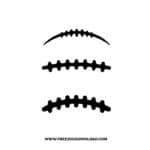 Football Laces SVG & PNG, SVG Free Download, svg files for cricut, football svg, football mom svg, nfl svg, game day svg, football team svg, football outline svg, football laces svg