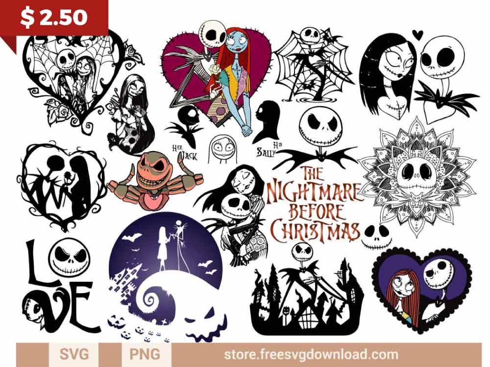 Nightmare Before Christmas Pumpkin SVG & PNG, SVG Free Download, svg files for cricut, jack skellington svg, jack and sally svg, oogie boogie svg, nightmare before christmas font svg, halloween svg, spooky svg, pumpkin svg, happy halloween svg, halloween png, ghost svg, trick or treat svg, horror svg, witch svg, skull svg, zombie svg