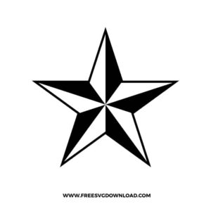 Nautical Star SVG & PNG, SVG Free Download, svg files for cricut, double star svg, star shape svg, sparkle svg, space svg, moon svg, 4th of july svg, birthday svg, shine svg, sparkle png