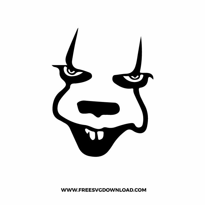 Pennywise SVG & PNG, SVG Free Download, svg files for cricut, svg files for Silhouette, scream svg, jason svg, michael myers svg, chucky svg, pennywise svg, saw svg, halloween svg, spooky svg, pumpkin svg, happy halloween svg, halloween png, ghost svg, trick or treat svg, horror svg, witch svg, skull svg, zombie svg,nightmare before christmas svg