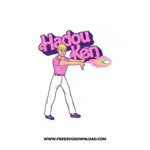 Hadou Ken Free SVG File