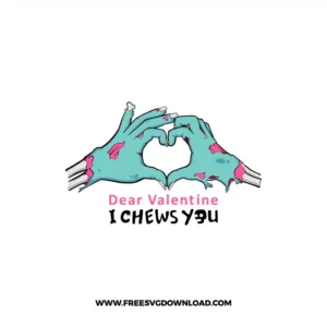 I Chews You Free SVG File