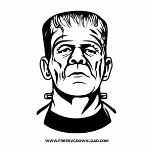 Frankenstein SVG & PNG, SVG Free Download, svg files for cricut, scream svg, jason svg, michael myers svg, chucky svg, pennywise svg, saw svg, halloween svg, spooky svg, pumpkin svg, happy halloween svg, halloween png, ghost svg, trick or treat svg, horror svg, witch svg, skull svg, zombie svg,nightmare before christmas svg, ghostface svg