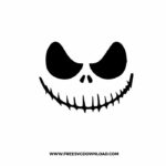 Jack Skellington Face SVG & PNG, SVG Free Download, svg files for cricut, disney svg, sally svg, zero svg, jack svg, nightmare before christmas svg, jack skellington svg, halloween svg, spooky svg, pumpkin svg, happy halloween svg, Halloween PNG, ghost svg, trick or treat svg, horror svg