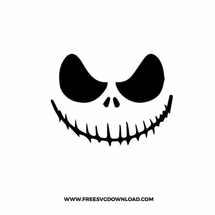 Jack Skellington Face SVG & PNG, SVG Free Download, svg files for cricut, disney svg, sally svg, zero svg, jack svg, nightmare before christmas svg, jack skellington svg, halloween svg, spooky svg, pumpkin svg, happy halloween svg, Halloween PNG, ghost svg, trick or treat svg, horror svg
