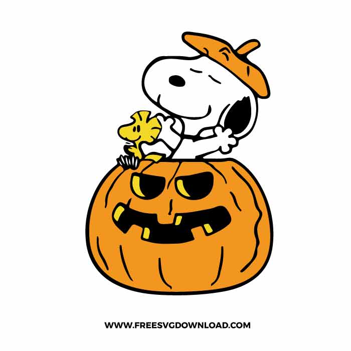 Snoopy Halloween SVG & PNG, SVG Free Download, svg files for cricut, snoopy free svg, snoopy birthday svg, snoopy outline svg, Woodstock svg, peanut svg