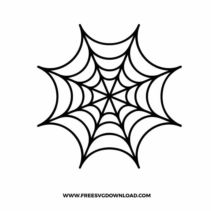 Spider Web SVG & PNG, SVG Free Download, svg files for cricut, happy halloween svg, spooky svg, trick or treat svg, ghost svg, pumpkin svg