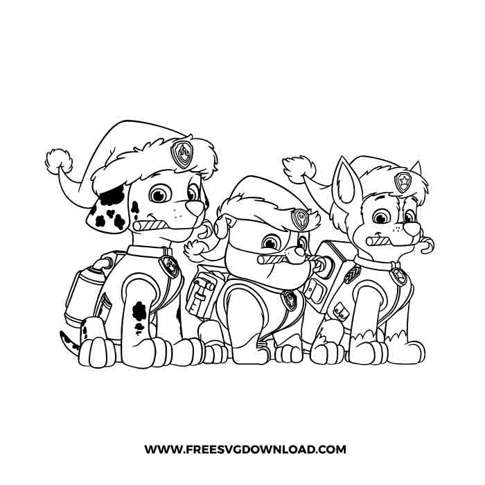 Paw Patrol Christmas SVG & PNG, SVG Free Download, svg files for cricut, christmas svg, christmas light svg, christmas tree svg, paw patrol svg, paw patrol birthday svg, skye svg, marshall svg, skye svg, everest svg, rocky svg, ruble svg, tracker svg, zuma svg, paw patrol birthday svg, dad patrol svg, mom patrol svg, tv show svg