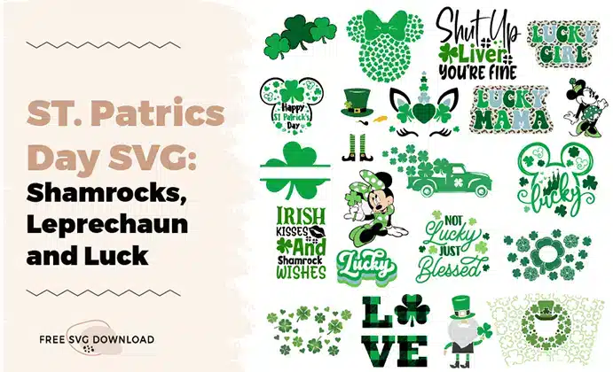 st patricks day svg