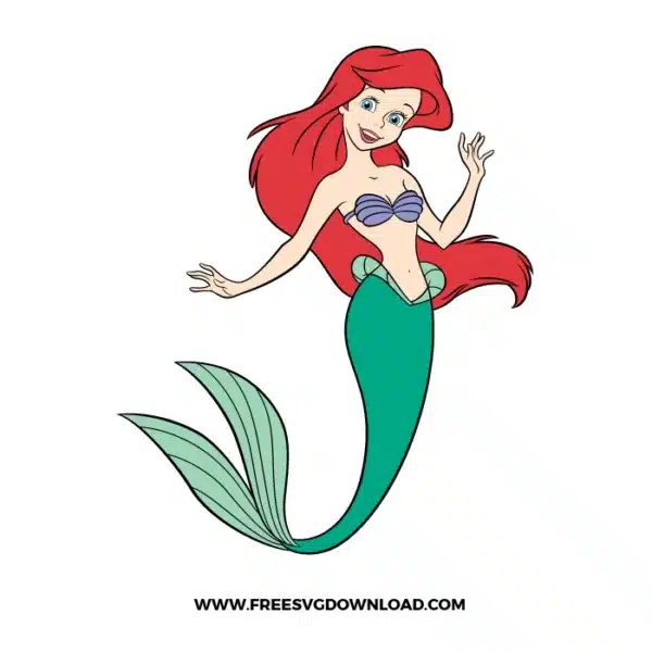 Ariel SVG Cut File