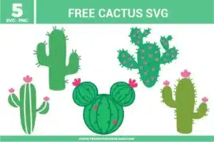 Cactus SVG Free Cut Files