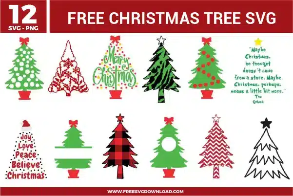 Christmas Tree Free SVG Files