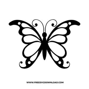 Cricut Butterfly Free SVG File