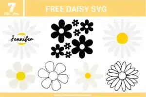 Daisy SVG Free Cut Files