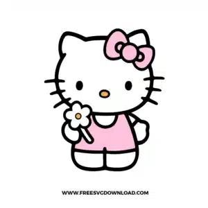 Hello Kitty SVG Cut File
