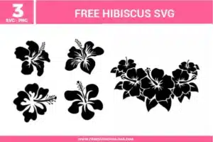 Hibiscus Free SVG Files
