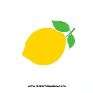 Lemon SVG Cut File