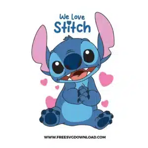Love Stitch SVG Cut File