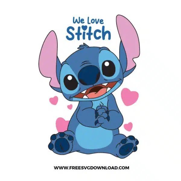 Love Stitch SVG Cut File