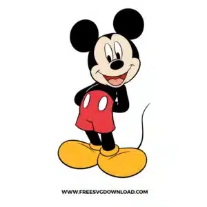 Mickey Mouse SVG Cut File