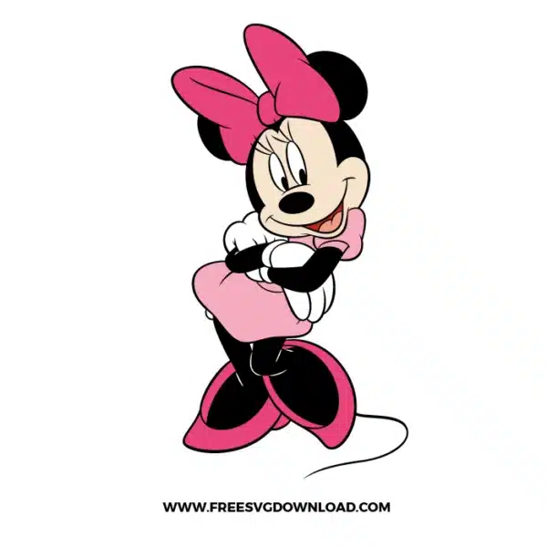 Minnie Mouse SVG Cut File