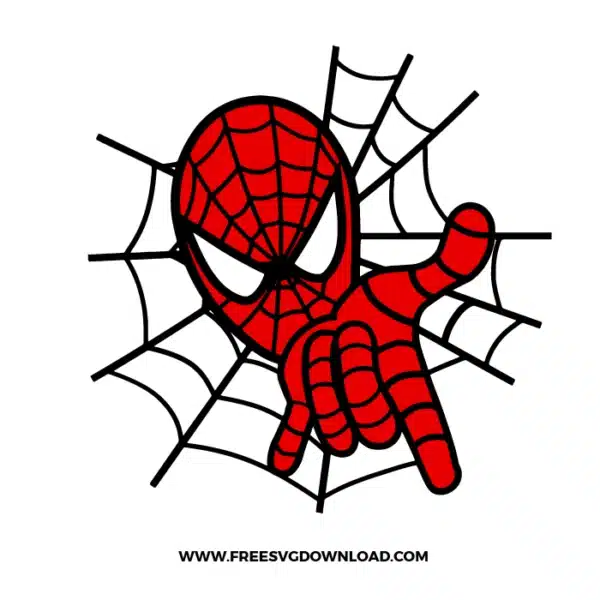 Spider Man Free SVG File